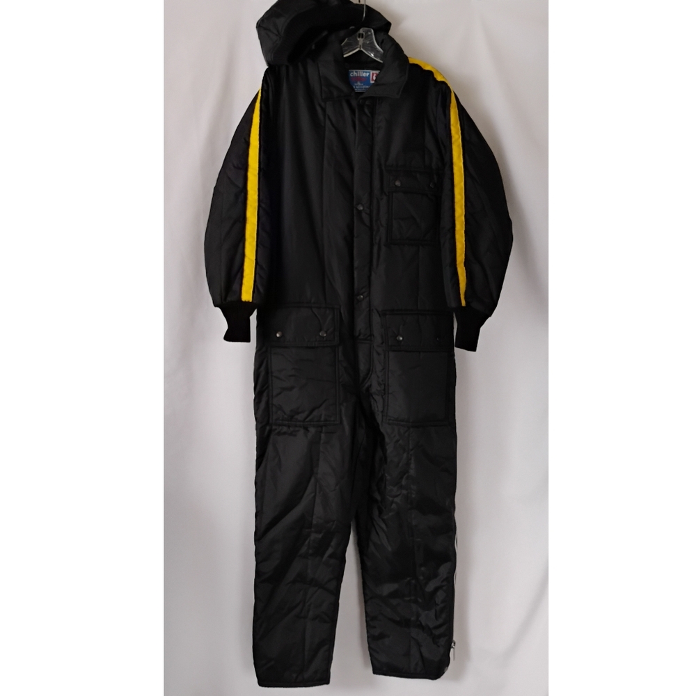 Men's Vintage Chiller Killer SafTbak Insulated Skiing One Piece Snow Sports Suit